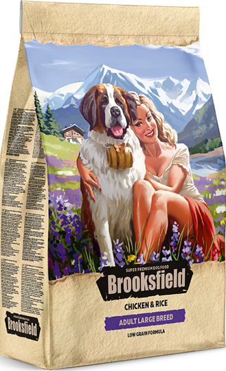 Brooksfield (Бруксфилд) д/с КрупПор 12 кг Курица/рис 5651032